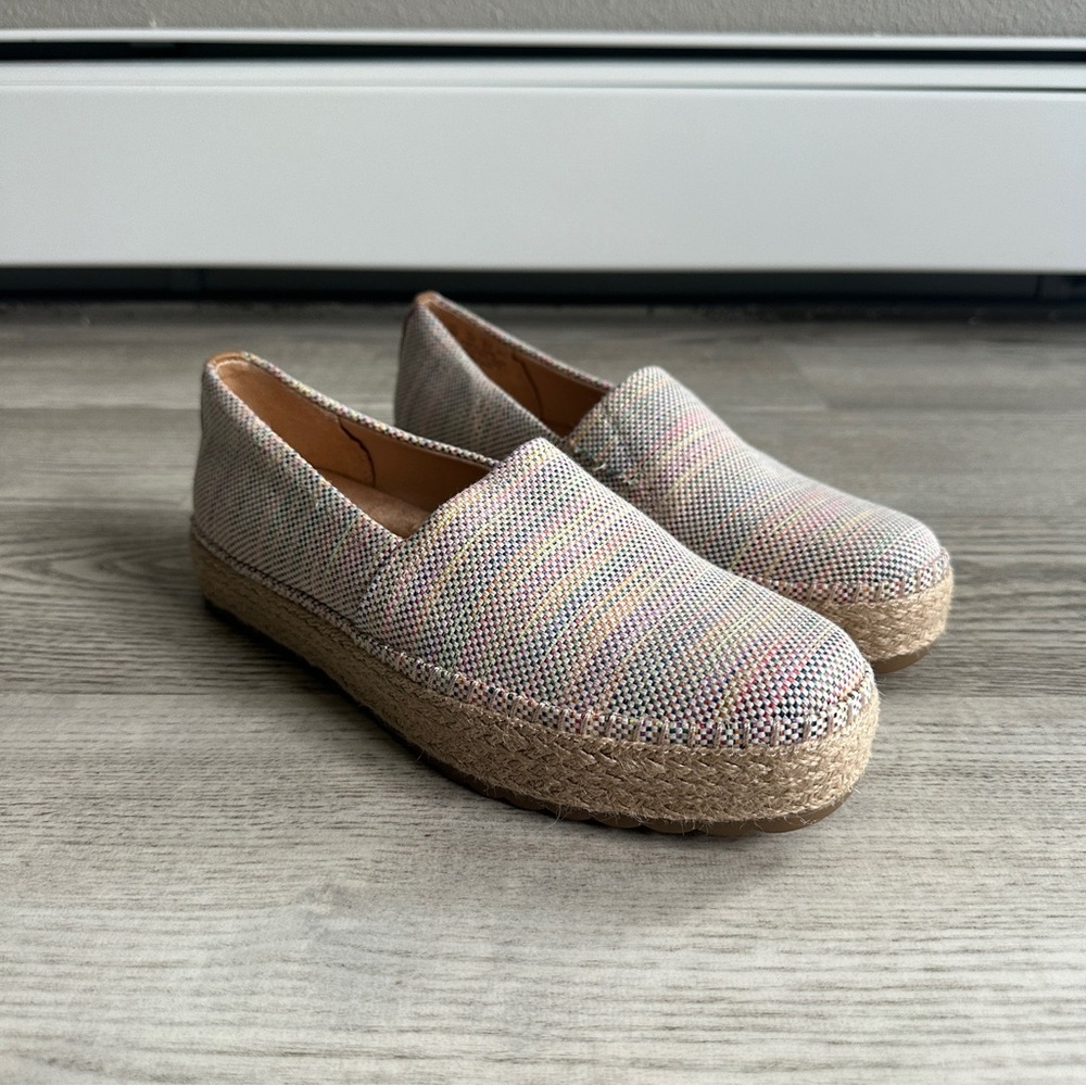 Dr. Scholl’s Multicolor Espadrille Slip-On Shoes 8